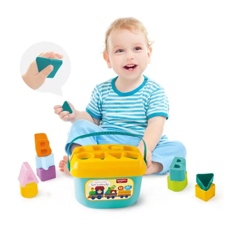 Baby First Block Toys Shape Sorter Puzzle Baby