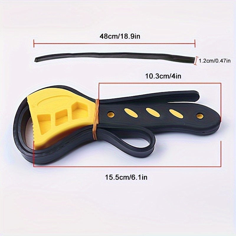 1Pcs 6inch Belt Wrench