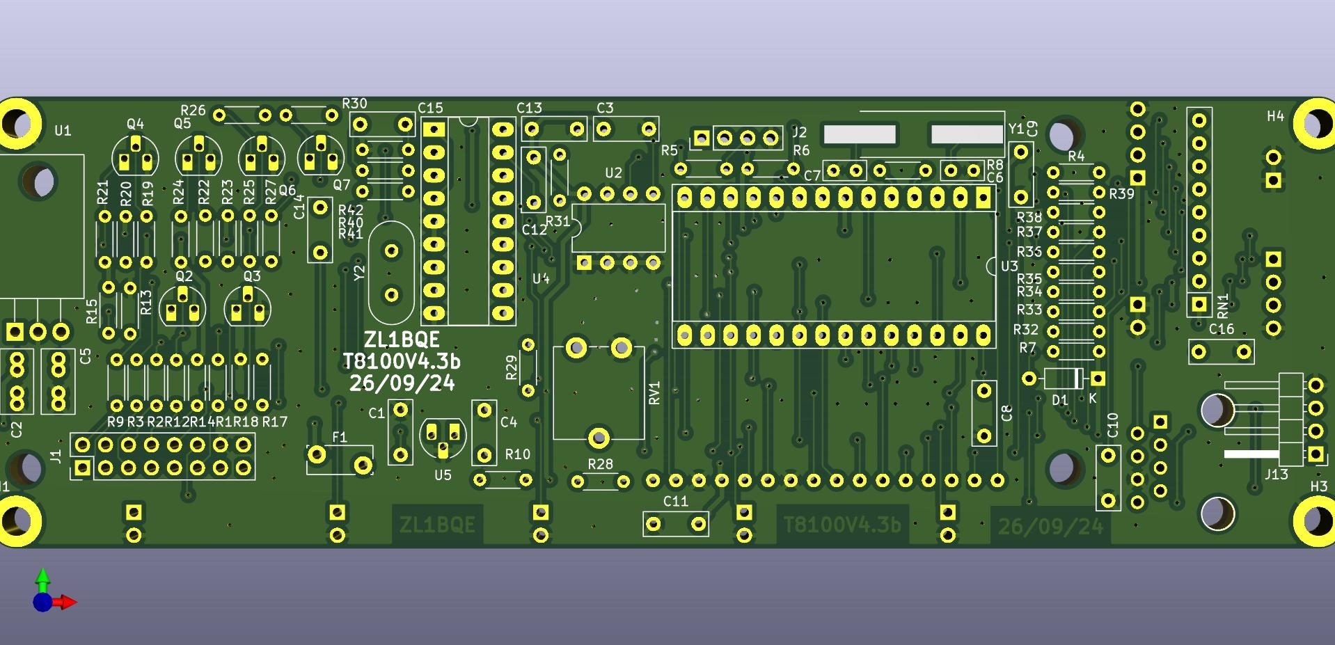 Tait 8100 Series VFO Kit... 99 Memories etc...