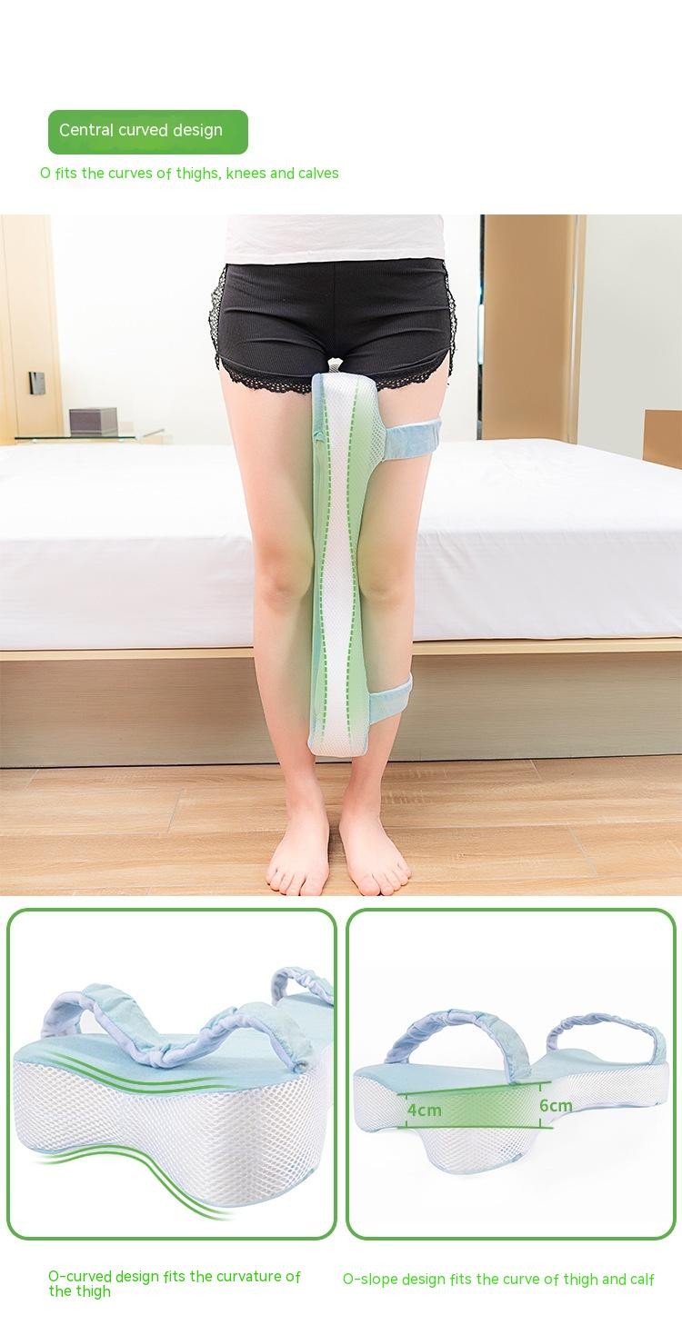 Dual-purpose Knee Pillow Sleep Footrest Cushion Pregnant Women Side Sleeping Memory Foam Leg Lock Pillow