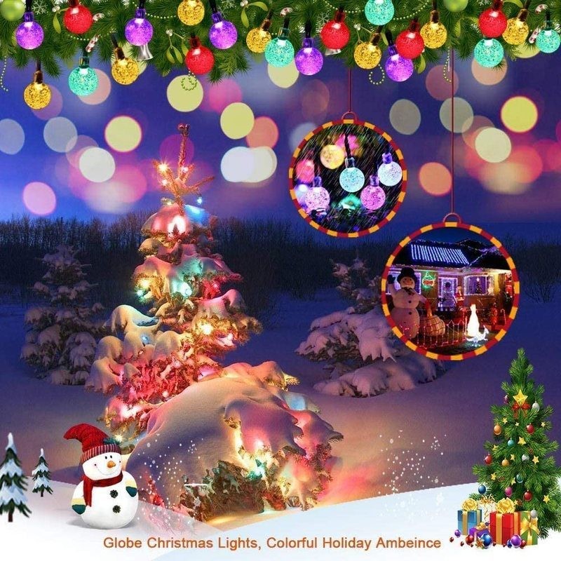 Outdoor Solar String Lights 50 Garden Lights