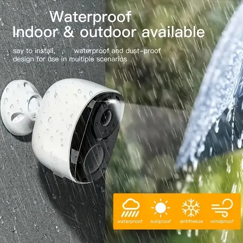Waterproof Outdoor Wireless Security Camera,