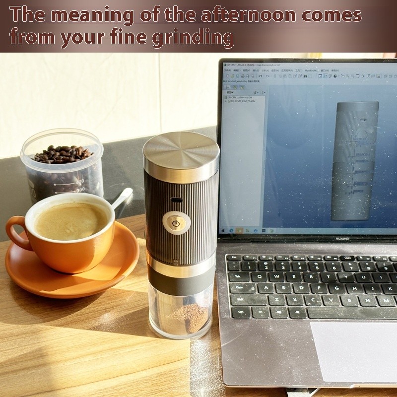 Portable Electric Bean Grinder USB Charging