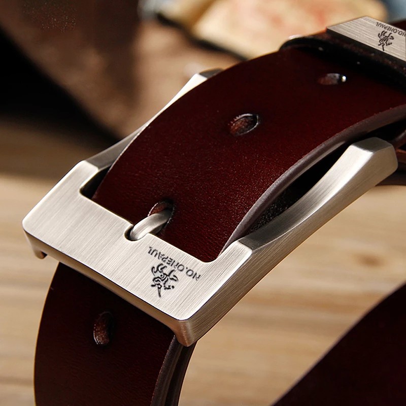 Genuine Leather Men's Belt