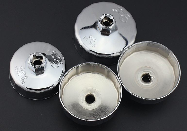 27 PCS Auto Oil Filter Socket Set Cap Removal Tool Compatible