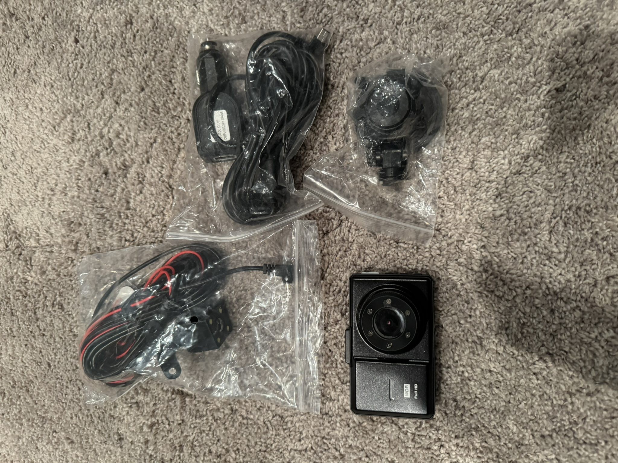 SPADE Front & Back Dash Cam - new