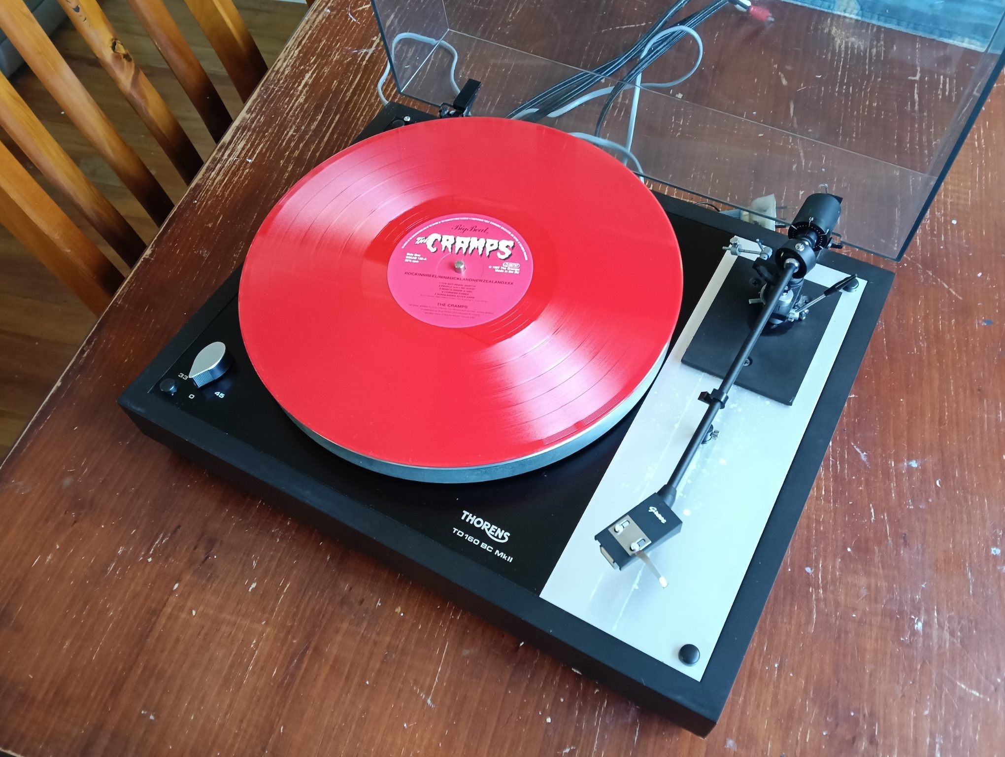 Thorens TD 160 BC MKII with Grace G-707 Tonearm and Sumiko Pearl Cartridge