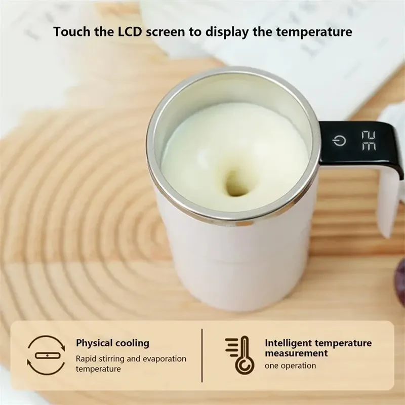 Electric Coffee Mug USB Rechargeable Automatic