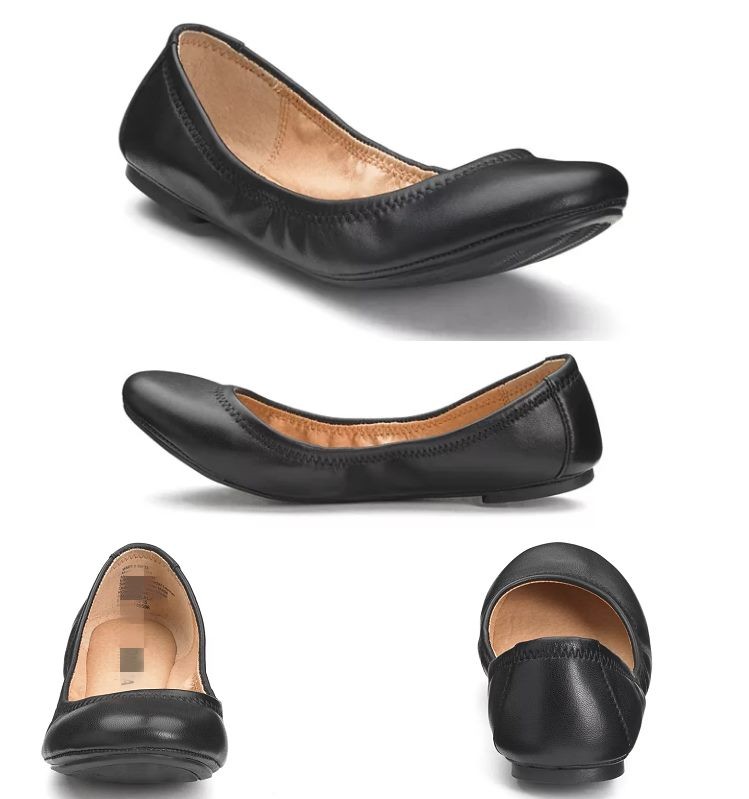 Clearance Leather Flats 8-10