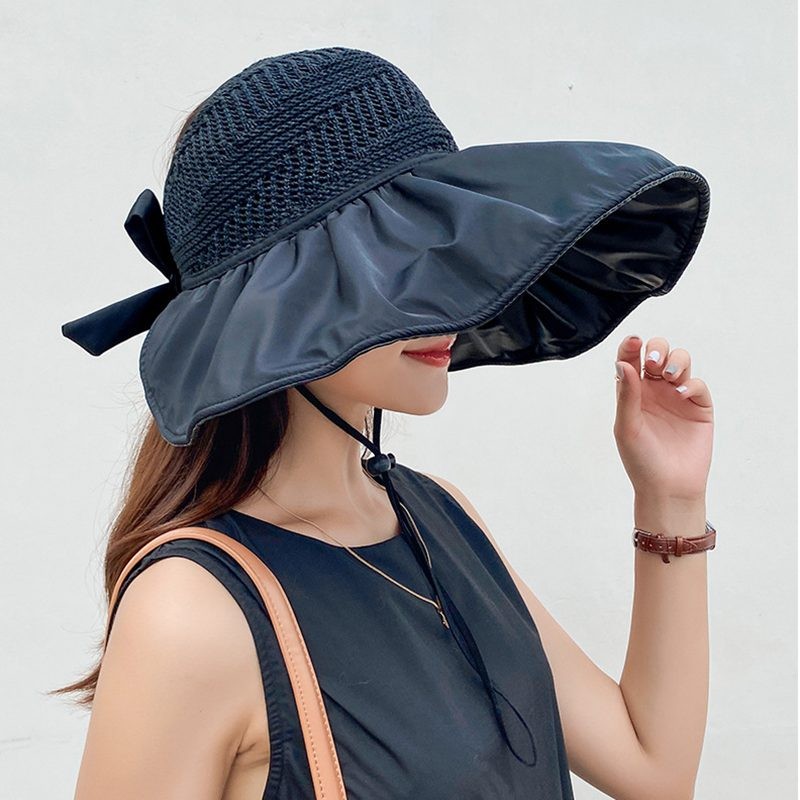 Sun Hats Wide Brim Bucket Outdoor Fishing Hiking Cap UV Protection 3 Colours