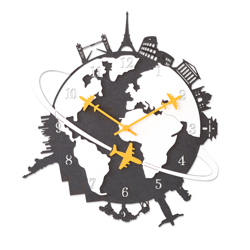 Personalized Wall Watch Modern Silent Clock Home