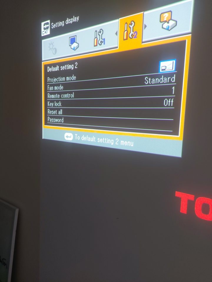 Toshiba LED Projector only 15 hours