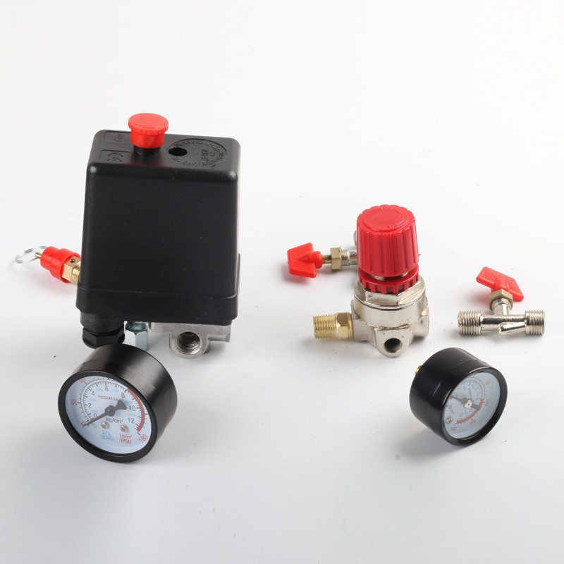 Three-hole Four-hole Pressure Regulating Valve Assembly Air Compressor Pressure Accessories