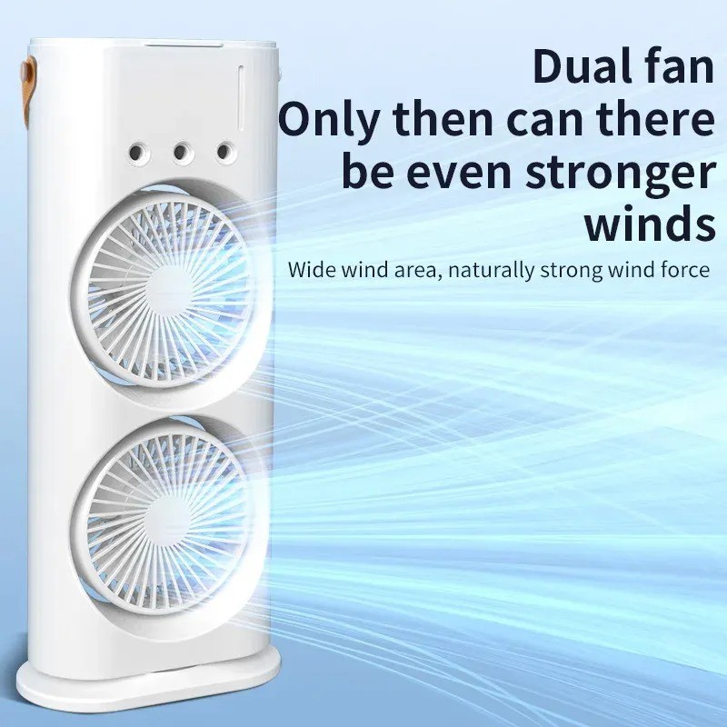 Household Small Air Cooler Hydrocooling Portable Air Adjustment