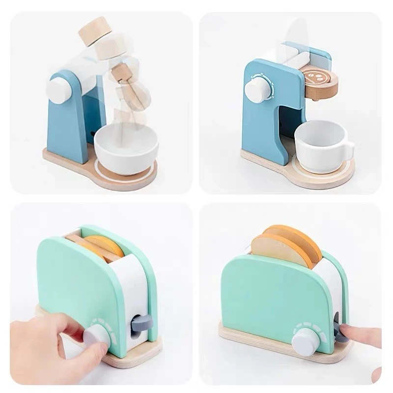 Wooden Kitchen Toys - Toys - Pretend Toys