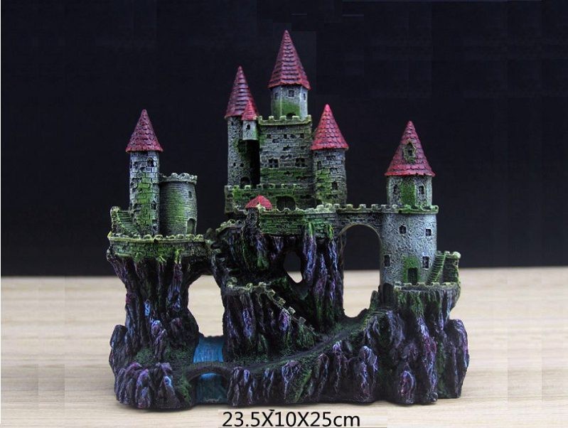 Fish Tank Decoration / Aquarium Ornament, Castle 139A