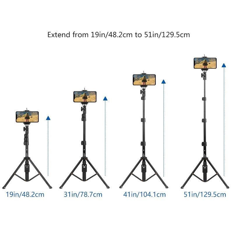 Yunteng VCT-1388 Professional Aluminum Alloy Video Tripod for Phone Camera Canon