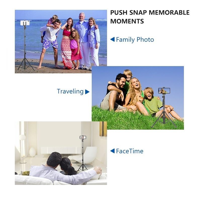 Yunteng VCT-1388 Professional Aluminum Alloy Video Tripod for Phone Camera Canon