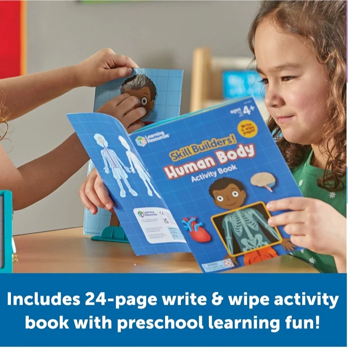 Learning Resources Skill Builders! Human Body Activity Set