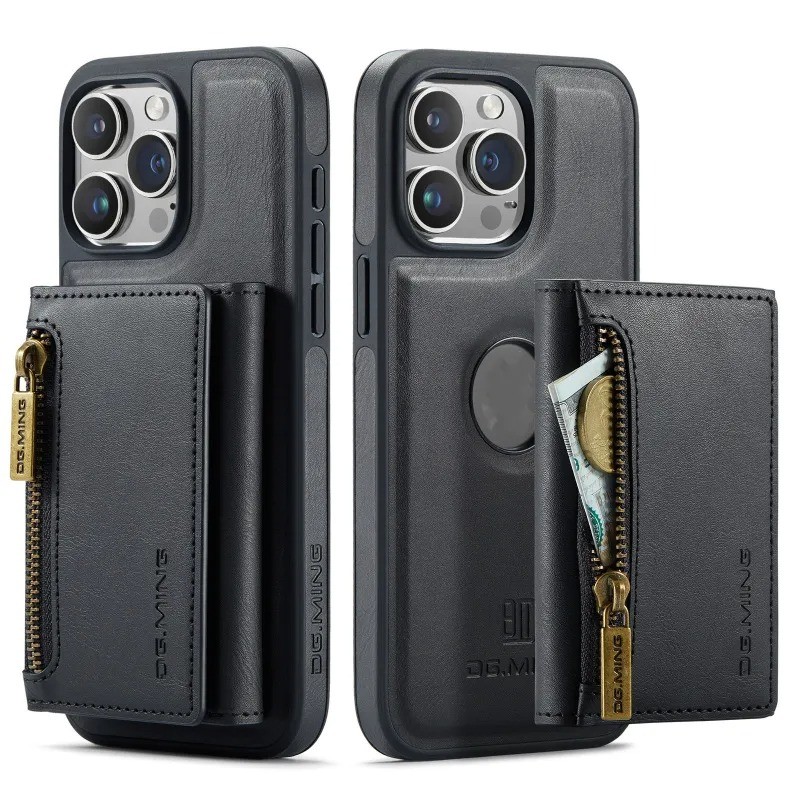 Magnetic Wireless Charger Phone Case with Card Holder