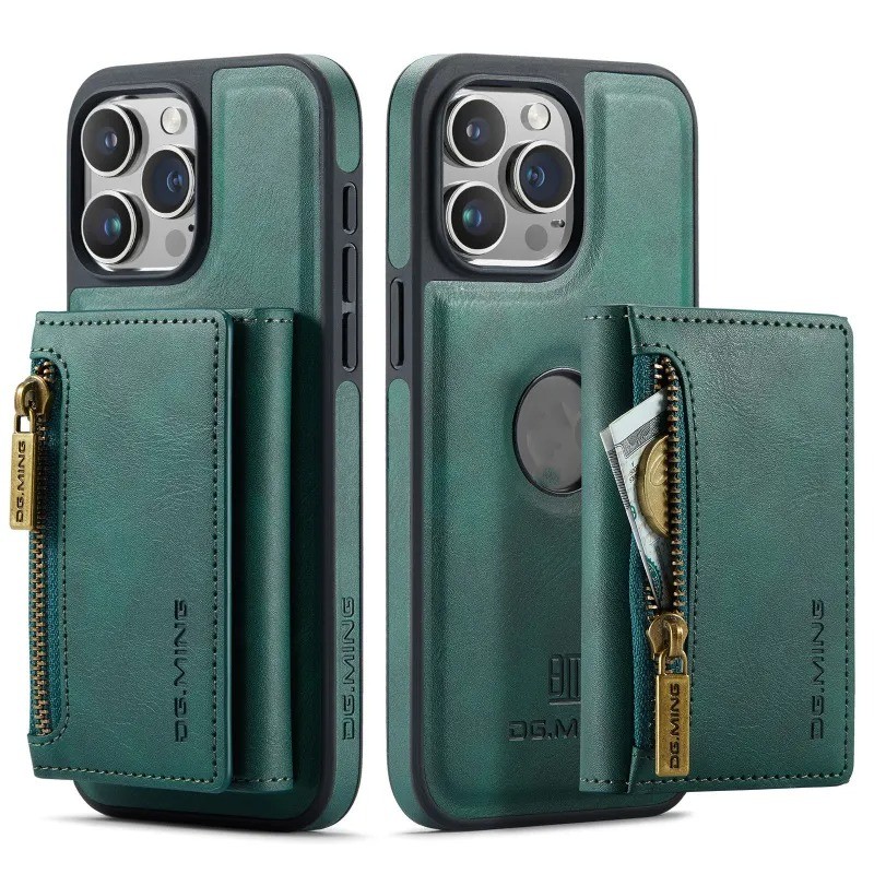 Magnetic Wireless Charger Phone Case with Card Holder