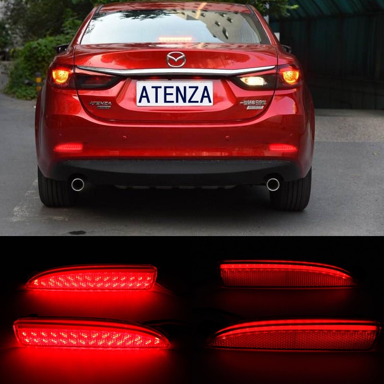 LED flashing rear bumper light