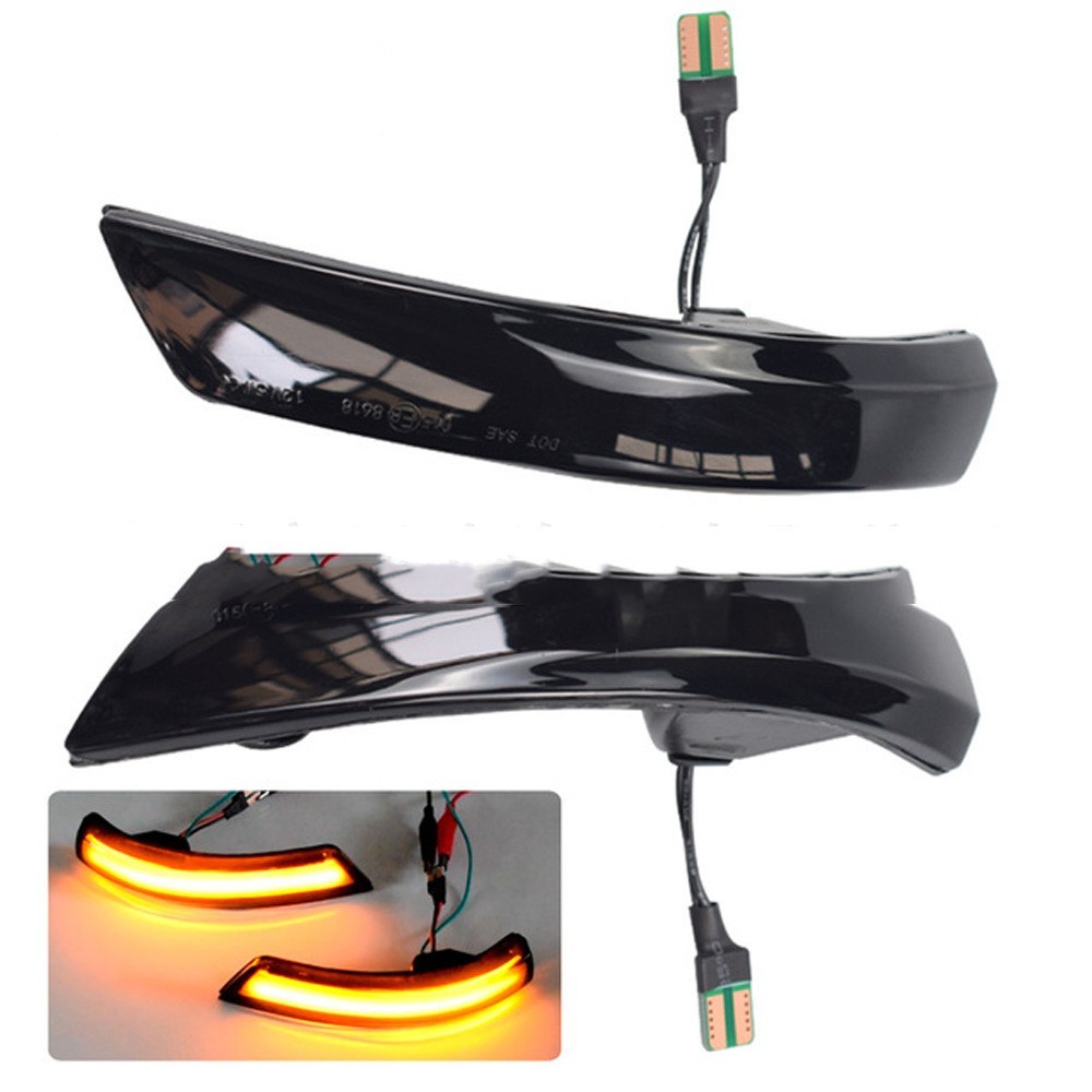 A Touch Of Blue Rearview Mirror Waterfall Light