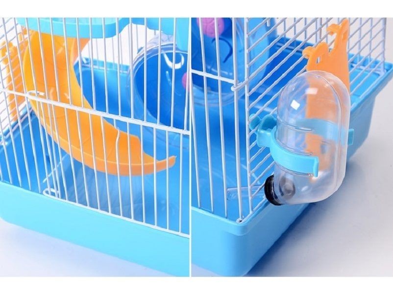 Hamster Mouse Cage Castle Pink