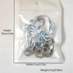 Halloween Creative Stereo Luminous Spider Necklace