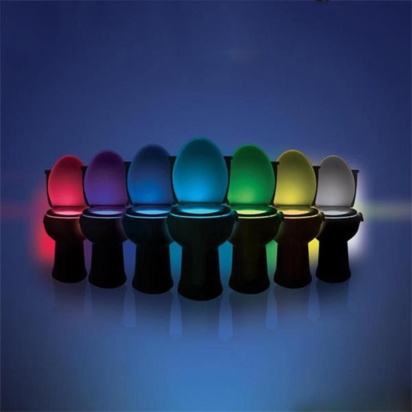 Led Toilet Night Light β Motion Sensor With 8 Colour Changes