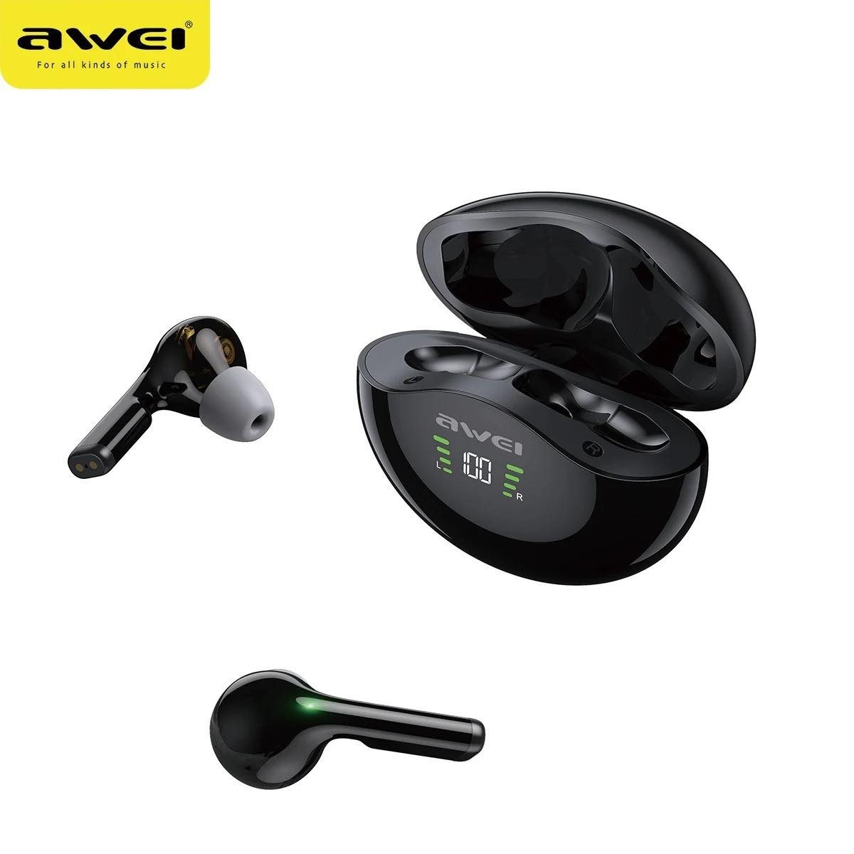 Earbuds With Powerful Sound - Dual Drivers - Charging Case - 8 Hours Playback