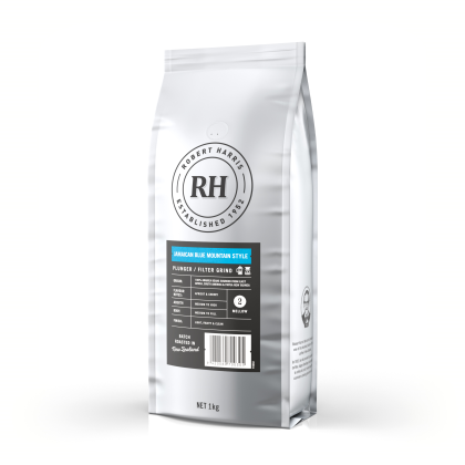 Coffee Plunger/Filter Jamaican Blue