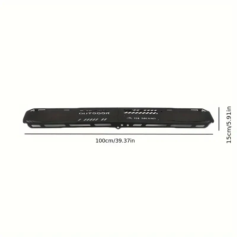 Portable Folding Camping Table with Storage Tray