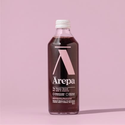 Drink Arepa Calm N Clarty Sparkling Glass
