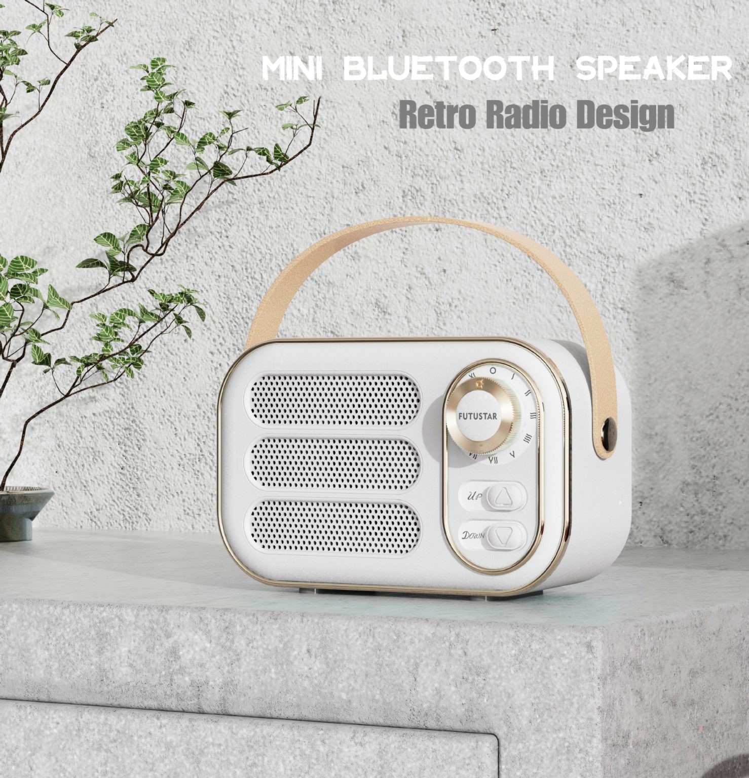 Bluetooth Speakers - Retro Radio Designs- Rechargeable - FM Radio