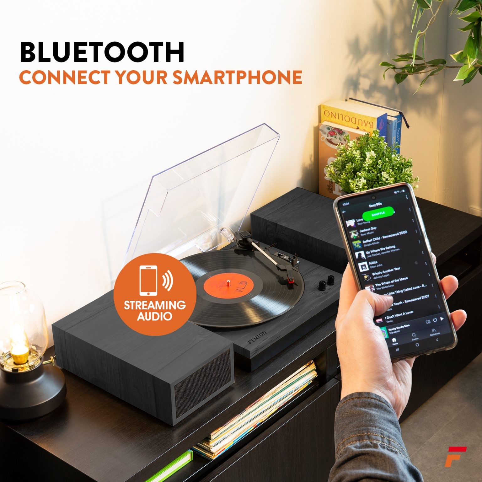 Vinyl Record Player Complete with speakers