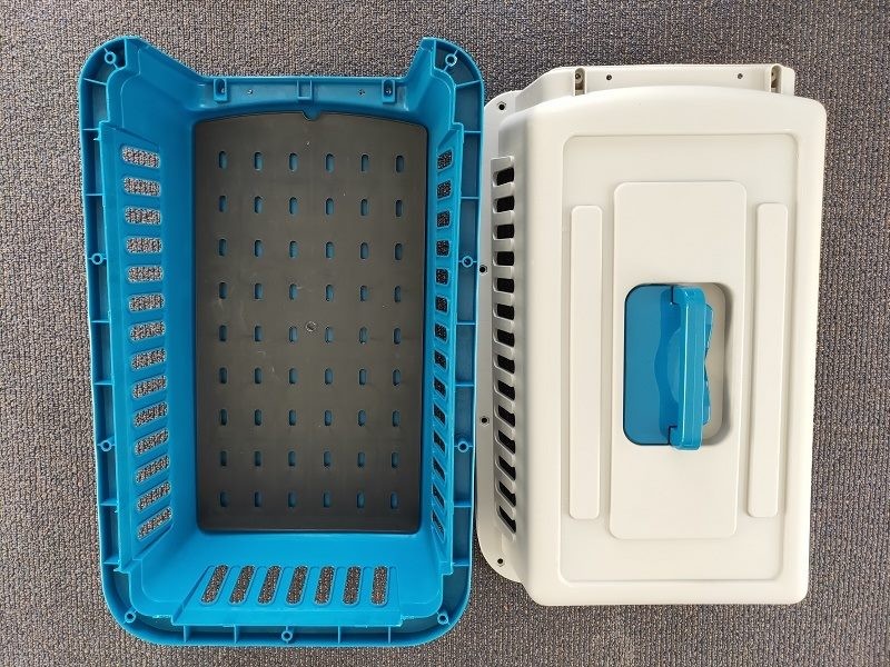 Dog Cage Cat Cage Pet Travel Cage/Carrier Size L - BLUE