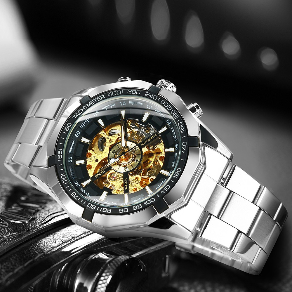 WINNER Classic Skeleton Watch for Men