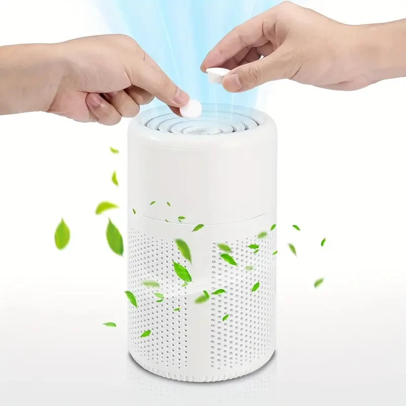 Portable HEPA Air Purifier with Scented Sponge