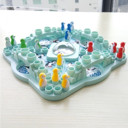Penguin Flying Chess Parent-child Interactive Chess Educational Toys