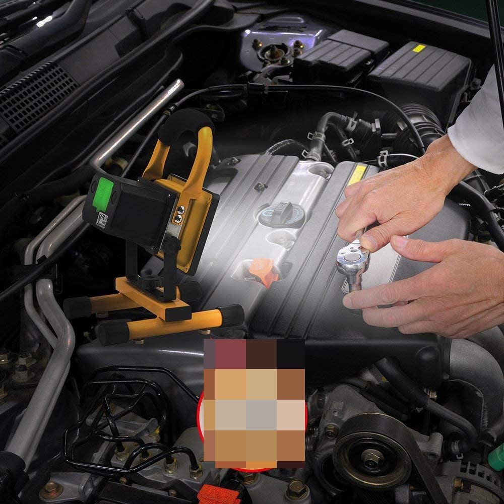 Rechargeable Portable LED Work Light with Stand,30LEDs,50W Water-resistant