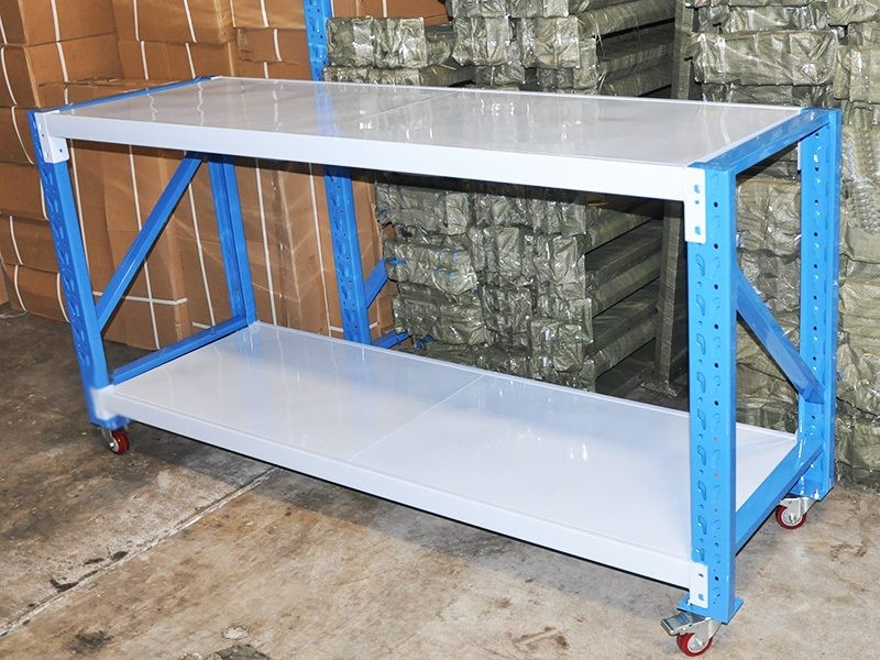 Movable Work Bench / 4 Wheels / 101x200x60CM