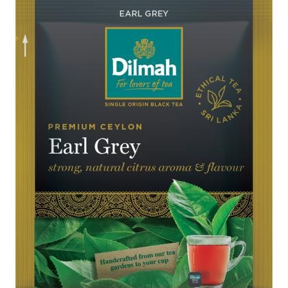 Tea Bag Earl Grey Foil Envelope - Dry Store