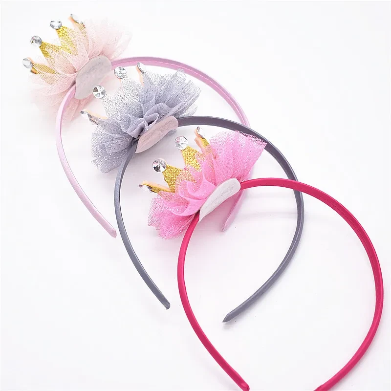 Children's tiara female baby crown headband