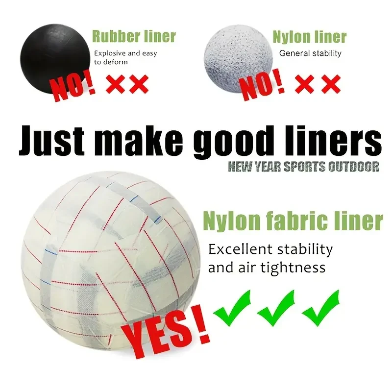 Premium Pu Leather Soccer Ball - Seamless, High-Elasticity & Durable For Adult Training And Competitions, Size 5