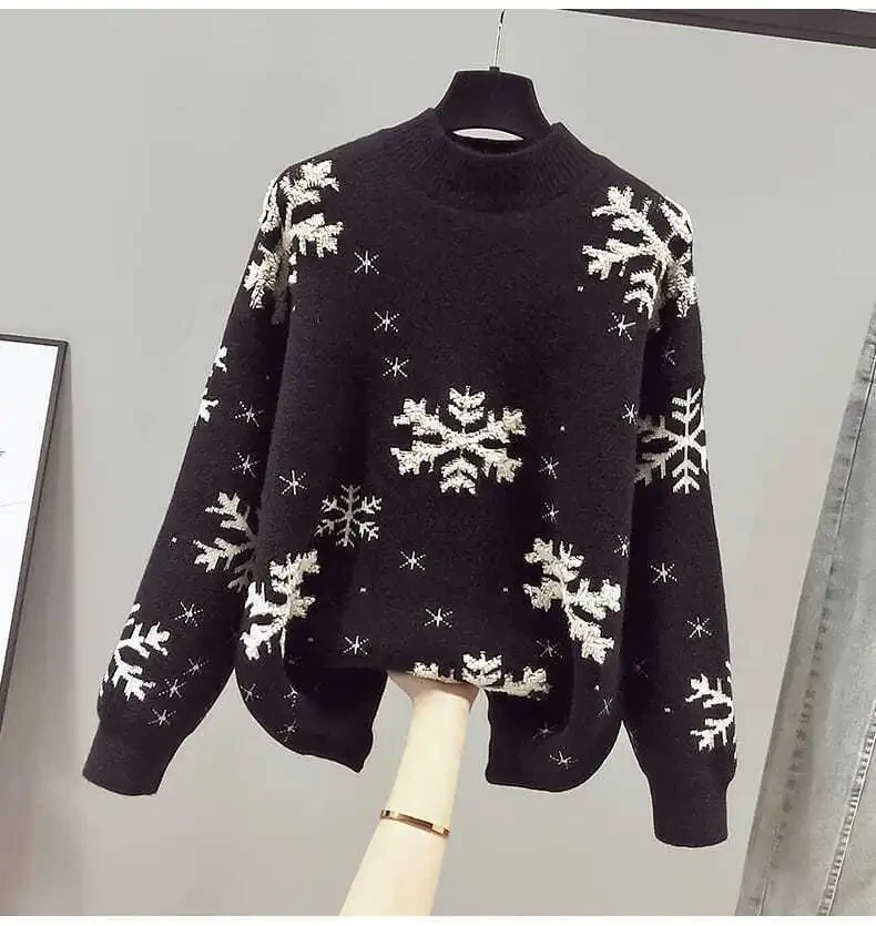 Women's Knitted Pullover Bottoming Shirt