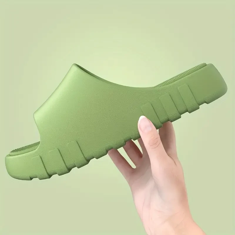 Soft Sole Lightweight Solid Color EVA Pillow Slides