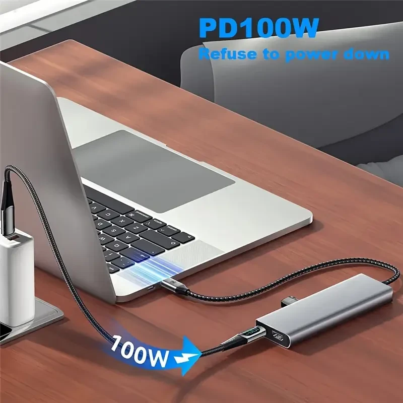 8-IN-1 USB C HUB SSD NVME Docking Station