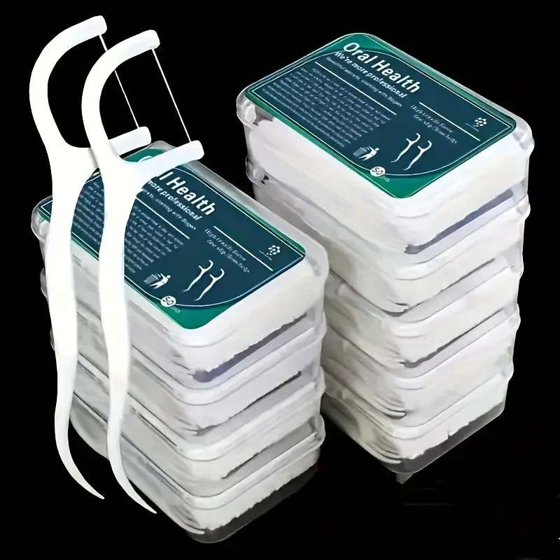 50 One 3.03-Inch Long Polyester Floss Box Set