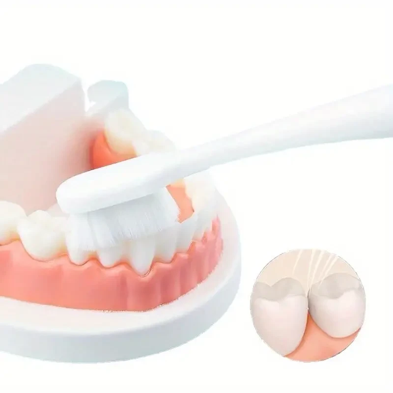 10pcs Ultra-Soft Nano Bristle Toothbrushes